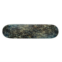 De jam van het logboek op de Fraser Rivier, Brits  Skateboard