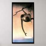 De Japanse het Bengelen Kunst ukiyo-E van de Houts Print