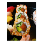 De Japanse van de het broodjessashimi van sushiCal Wens Kaart