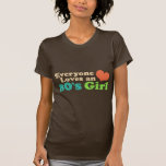 de jaren '80 Meisje Tshirt