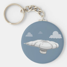 De Jongen Keychain van de ballon Sleutelhanger