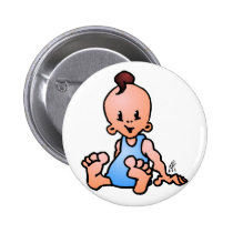 De jongenszitting van het baby buttons