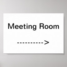 (De Juiste) Zaal van de vergadering Posters