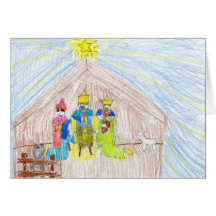 De Kaart van de geboorte van Christus