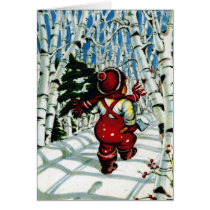 De kaart van de kerstboom kaarten
