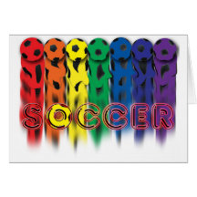 De Kaart van de Regenboog van het voetbal