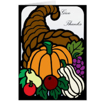 De Kaart van de Thanksgiving