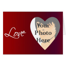 De Kaart van het Lijst van de Foto van de Valentij