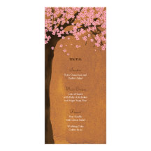 De Kaart van het Menu van de Waterverf van de Zons Full Color Reclamekaart