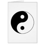 De Kaart van het Symbool van Yang van Yin