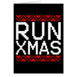 De Kaart van KERSTMIS van de LOOPPAS