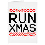 De Kaart van KERSTMIS van de LOOPPAS