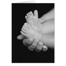 De Kaart van Voeten B&W Babys