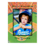 De Kaarten van het honkbal Visitekaartje