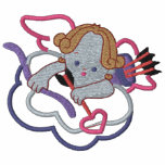 De Kappertjes van de Cupido Geborduurd Sweatshirt Met Hoodie