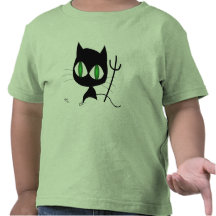 De Kat van de duivel T Shirts