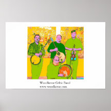 De Keltische Band van Woodkerne Afdruk