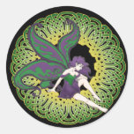 De Keltische Stickers van Nightshade van de fee in