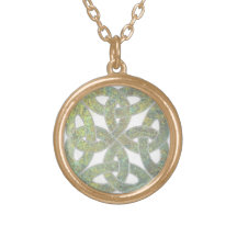 De Keltische Tegenhanger van de Knoop Persoonlijke Ketting