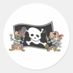 De Kerels van de piraat Sticker