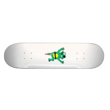 De Kikker van de Piraat van de cartoon Skate Decks