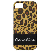 De klantgerichte Druk van de Luipaard Case-Mate iPhone 5 Hoesje