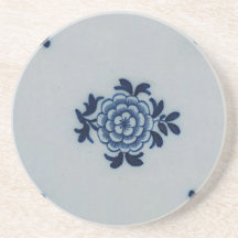 De klassieke Blauwe Tegel van Delft van de Antiqua Drinken Onderzetter