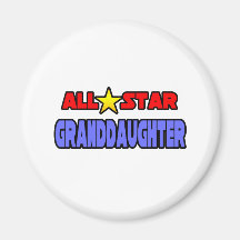 De Kleindochter van All Star Koelkast Magneetje
