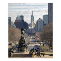 De KLEUR van de DRUK van de FOTO van Philadelphia