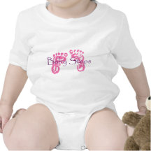 De Klimplant van het baby - Meisje de "Stappen van Tshirt