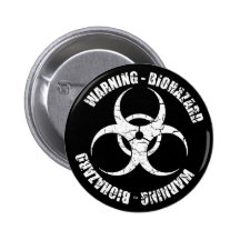 De Knoop van Biohazard Speldje