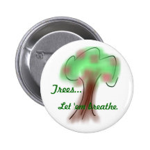 De knoop van bomen button