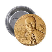 De Knoop van Dalai Lama Speld Button
