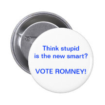 de knoop van de anti-romneyverkiezing van 2012 speldbutton
