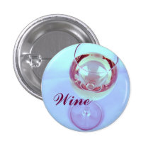 De knoop van de het glasspeld van de wijn button