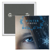 De Knoop van de Omens van de winter Speldbuttons