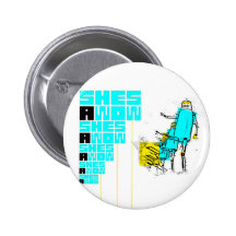 De Knoop van de robot Speldbuttons