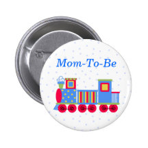 De Knoop van de Speld van de Mama van het Baby sho Speldbutton