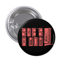 De Knoop van de synthesizer/Vocoder Speld Buttons