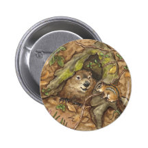 De Knoop van Groundhog Speldbutton