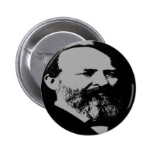 De knoop van James Garfield Speld Button