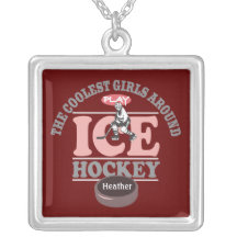 De koelste Meisjes rond het Ijshockey van het Spel Hangertjes