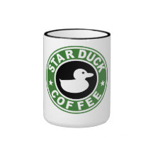 De Koffie van StarDuck Bekers