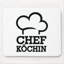 De kok van Koch van Chefköchin Muis Mat