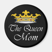 De koningin, Mamma! De ideeën van de t-shirt & van Koelkast Magneet