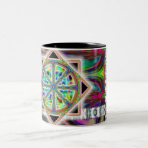 De Kop van de Koffie van het Wiel van Dharma/Mok