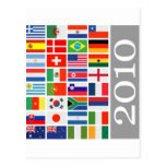 De Kop van de Wereld van Fifa 2010 Wens Kaarten