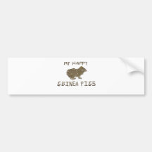 De Korrels van het proefkonijn Bumpersticker