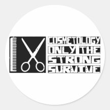 De kosmetiek overleeft sticker
