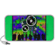 De Krabbel van de muziek iPod Speakers